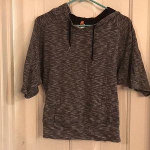 Lucy gray space short sleeve hoodie